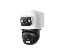 eufy Security PoE Bullet-PTZ Cam E50, 4K Dual-Lens, 360° OmniTrack, Add-On | 5x Digital Zoom, Colour Night Vision, Red & Blue Lights, PoE Plug & Play, 24/7 Recording, No Monthly Fee, Requires eufy NVR