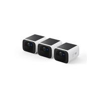 eufy Security S220 SoloCam 3-Cam Pack, Home Security System, Solar Security Camera Wireless Outdoor Camera, Always-On Power, 2K Resolution, 2.4 GHz Wi-Fi, No Monthly Fee