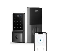eufy Security C210(E110) Smart Lock, 5-in-1 Keyless Entry Door Lock, Built-in WiFi Deadbolt, Smart Door Lock, No Bridge Required,Touchscreen Keypad, App Remote Control, BHMA Cert(1 Year Warranty)
