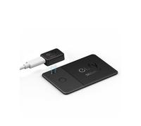 eufy Security SmartTrack Card E30 (Black, 1-Pack), Rechargeable, Works with Apple Find My (iOS Only), Bluetooth Tracker, Perfect for Wallet, Passport