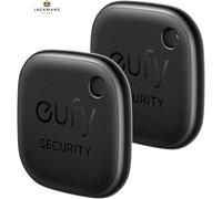 eufy Security SmartTrack Link Bluetooth Item Finder and Key Finder, Works with Apple Find My (iOS only), Find your Remote, Luggage, Phone, and More, Water Resistant (Android Not Supported),2 pack