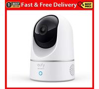 eufy Security Solo IndoorCam E220 (P24) 2K Pan&Tilt Home Security Camera Indoor Wi-Fi Plug-in Cam, Human & Pet AI, Voice Assistant Compatibility, Night Vision, Motion Tracking, Homebase not Compatible