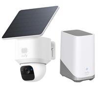 eufy Security SoloCam E30,2K Solar Security Camera Outdoor Wireless, Solar Powered, AI Tracking, IP65 Weatherproof, with HomeBase S380, No Monthly Fee