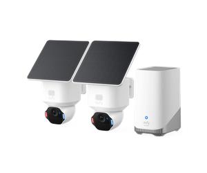 eufy Security SoloCam E42 (2-Cam Kit with HomeBase S380)