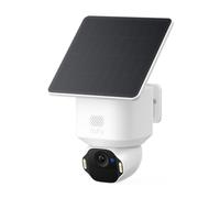 eufy Security SoloCam E42, 4K Solar Security Camera, AI Facial Recognition | Security Camera Outdoor Wireless,AI Motion Tracking,Strobe Light, Pan & Tilt, Facial Recognition,Up to 16TB,No Monthly Fee