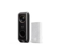 eufy Security Video Doorbell Dual Camera (Wired) with Chime, Dual Cam, Delivery Guard, 2K with HDR, No Monthly Fee, 16-24V, 30VA