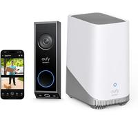 eufy Security Video Doorbell E340 2KFull HDWiFi No Fee&S380 HomeBase 16TB No Fee