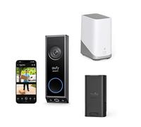 eufy Security Video Doorbell E340 Dual Cameras with Delivery Guard 2K Full HD Wireless Video Doorbell Camera, with S380 HomeBase,Rechargeable Battery Pack with USB-C,Colour Night Vision,6500 mAh Rech