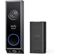 eufy Security Video Doorbell E340 Kit with Rechargeable Battery, Dual Cameras,Delivery Guard 2K FHD Wireless & Wired Doorbell Camera, AI Motion Detection,No Subscription,Built-in 8GB,Head-to-Toe View