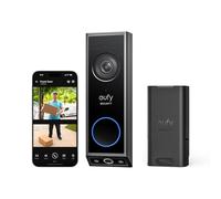 eufy Security Video Doorbell E340 with Rechargeable Battery, Dual Cameras