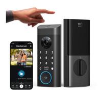 eufy Security Video Smart Lock E331, Fingerprint Keyless Entry Door Lock | Smart Deadbolt with Doorbell Camera and Built-in Wi-Fi, Auto Lock for Front Door, 8GB Built-in Storage, Easy Installation
