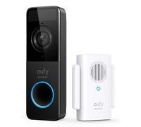 Eufy Security, Wi-Fi Video Doorbell Kit, White, 1080p-Grade Resolution, 120-day Battery, No Monthly Fees, Human Detection, 2-Way Audio, Free Wireless Chime, 16GB Micro-SD Card Included