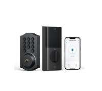 eufy Smart Lock C30 Keyless Entry Door Lock Built-in WiFi Deadbolt Smart Lock for Front Door No Bridge Required Easy Installation App Remote Con