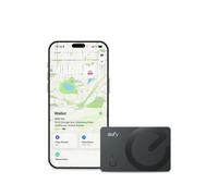 eufy SmartTrack Card E40, Works with Apple Find My and Google Find Hub, 1.7 mm Ultra-Thin, Wireless Charging, 80 dB Loud Alarm, Water-Resistant, Perfect for Wallets and Passports