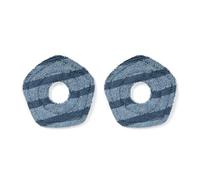 2 Washable Vacuum Mop Cloths, Compatible with eufy X10 Pro Omni and eufy X9 Pro Robot Vacuums, Washable and Reusable Soft Mopping Pad, Parts, Accessories