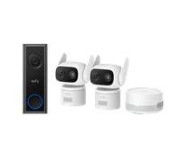 eufy Video Doorbell C30 + Cam C31 (2 Pack) with HomeBase Mini