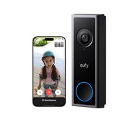 eufy Video Doorbell Camera Wireless C30, Live Video Call, 2K FHD, 16:9 View | Battery Powered, Easy Installation, AI Detection for People and Packages,HomeBase S380 Compatible,No Monthly Fee