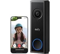 eufy Video Doorbell Camera Wireless C30, Live Video Call, 2K FHD, Battery Powered, 16:9 Wide View, Easy Installation, Human and Motion Detection, HomeBase S380 Compatible, No Monthly Fee