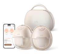 eufy Wearable Breast Pump S1 Pro Electric Hands-Free Breast Pump with Heating Technology, Portable Charging Case, App-Controlled Smart Rhythm, Hospit