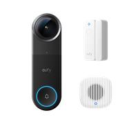 eufy Wired Video Doorbell S4 with Chime 2 (Wired) + Entry Sensor E20