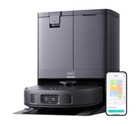 eufy X10 Pro Omni Robot Vacuum Cleaner with Dual Mop, All-in-One Station, 8,000Pa Powerful Suction, AI Obstacle Avoidance, Auto Mop Washing/Air-Dryin