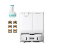 eufy X10 Pro Omni White with 2 Bottles of Floor Cleaning Solution and 6 Dust Bags