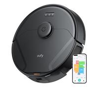 eufy X8 Pro Robot Vacuum Cleaner with Mop, Twin-Turbine™ 2× 4,000 Pa Powerful Suction, Active Detangling™ Roller Brush, and iPath™ Laser Navigation for Pet Hair Deep Cleaning on Carpet