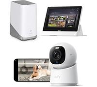 eufycam E30 Indoor Security Camera 4K Dog/Pet Camera/Baby Monitor and eufy Security S380 HomeBase (HomeBase 3)，with eufy Security Smart Display E10, Smart Home Hub, 8" Control Panel