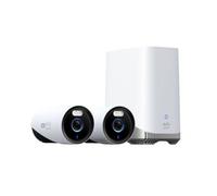 eufy Security eufyCam E330 (Professional) 2-Cam Kit 4K Outdoor Security Camera System, 10CH Wired Wi-Fi NVR for 24/7 Recording, Face Recognition AI, IP67 Weatherproof, No Monthly Fee