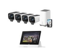 eufyCam S3 Pro (4-Cam Kit with HomeBase S380) + Smart Display E10