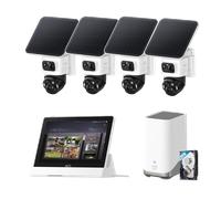 eufyCam S4 (4 pack) + Homebase 3 + Display + 1 TB Hard Drive
