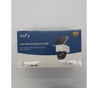 SoloCam S340 Wireless Outdoor Security Camera with Dual Lens and Solar Panel White