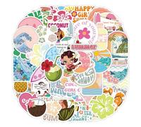 Eugelrom Sticker Pack, Pack of 100 Waterproof Vinyl Stickers, Suitable for Teenagers/Children, Mobile Phone, Laptop, Suitcase, Fourth Wing (Coconut Girl)