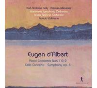 EUGEN D'ALBERT: PIANO CONCERTOS NOS. 1 & 2; CELLO CONCERTO; SYMPHONY NEW CD