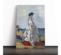 Eugene Boudin Princess Pauline Metternich Canvas Print | Gallery Wrapped 30mm Frame Wall Art | 24x16 inches | Ready to Hang | Modern People Picture | Living Room Bedroom Lounge Office