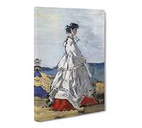 Eugene Boudin Princess Pauline Metternich Canvas Print | Gallery Wrapped 30mm Frame Wall Art | 30x20 inches | Ready to Hang | Modern People Picture | Living Room Bedroom Lounge Office