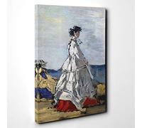 Eugene Boudin Princess Pauline Metternich Canvas Print | Gallery Wrapped 30mm Frame Wall Art | 30x20 inches | Ready to Hang | Modern People Picture | Living Room Bedroom Lounge Office
