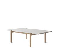Eugene Coffee Table Light Concrete/Light Oak