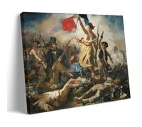 Eugene Delacroix Libérty Leading The People Canvas Print Wall Decor 20x30inch