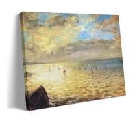 Eugene Delacroix Paintings Wall Art Poster Prints The Sea from The Heights of Dieppe Print Photo Art Painting Canvas Home Decorative Bedroom Modern Decors 12x18inch(30x45cm)