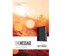 Eugene H. Peterson - Message Deluxe Gift Bible Leather-Look Black/Sl - H245z