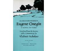 Eugene Onegin: A Novel in Verse (Bollingen Series)