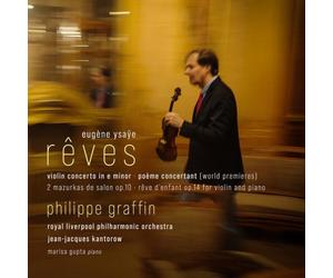 Eugène Ysaye : Eugène Ysaÿe: Violin Concerto in E Minor/Poème Concertant/... CD