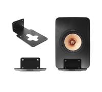 EUGOOCX 2PCS Speaker Wall Mount Bracket for KEF LS50 Meta Bookshelf Speakers, Aluminum Alloy Wallmount Stand for Home Audio Speakers, Sturdy Support