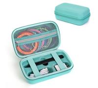 EUGOOCX EVA Storage Case Compatible with MYNT3D Super 3D Pen Set, Portable Travel Bag for 3D Printing Pen, Refills and Cables (Green)