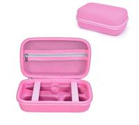 EUGOOCX EVA Storage Case Compatible with SCRIB3D P1 3D Printing Pen Set, Portable Travel Bag for 3D Pen, Refills and Cables (Pink)