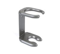 EUGOOCX Hair Straightener Wall Mount Holder Compatible with Dyson Airstrait, Metal Stand Storage Rack for Airstrait HT01 Hair Dryer Holders (Gray)