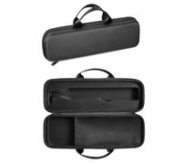 EUGOOCX Hard Travel Case Storage Bag for Dyson Airstrait Hairdryer Straightener Portable Protective Case for Dyson Hair Straighteners (Black)