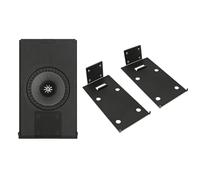 EUGOOCX Heavy-Duty Speaker Wall Mount Compatible with KEF Coda W Wireless HiFi Speaker, Metal Mounting Bracket for Bookshelf Speakers (2 Pack)