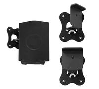 EUGOOCX Metal Wall Mount Bracket for Samsung HW-Q990C/HW-Q990B/HW-Q990D/HW-Q930 Surround Rear Speakers, Home Theater Surround Sound System Wallmount Accessories (1 pair Black)